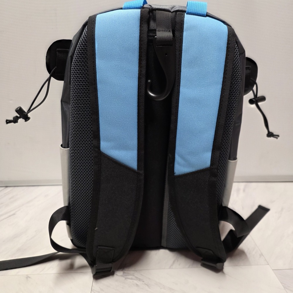 Youth Field Hockey Backpack /Featuring 2 Stick Holders, 2 Side Pockets, Blue - Picture 4 of 7